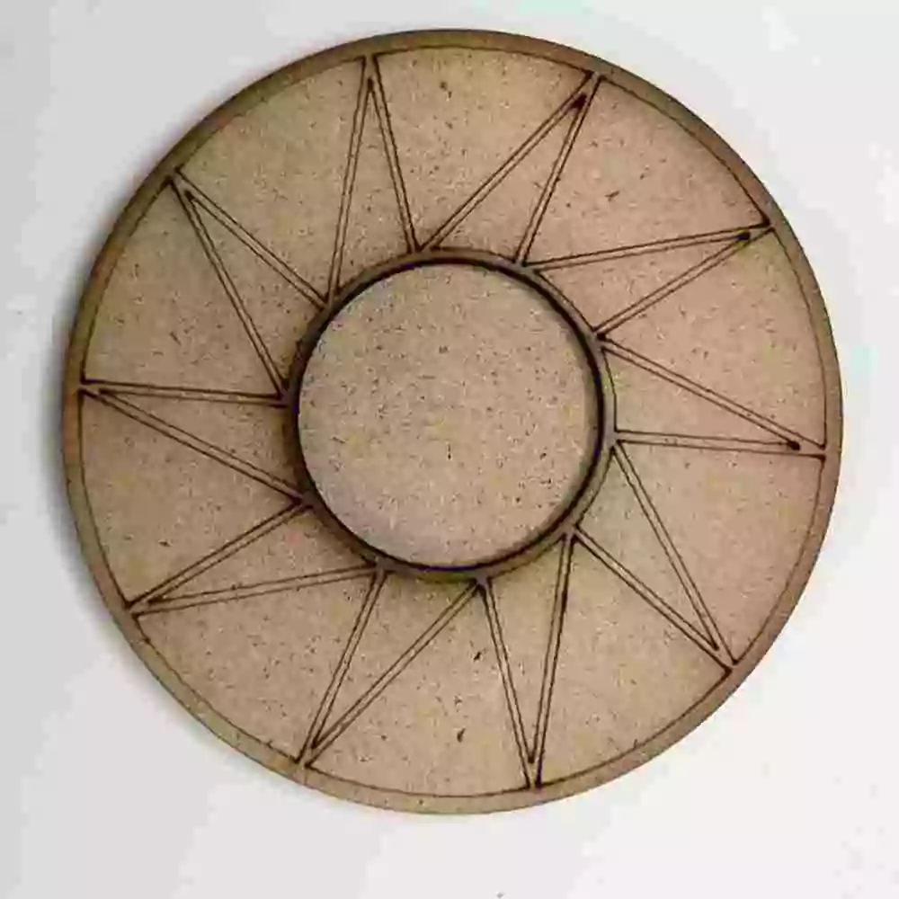 Buy MDF star t-light holder online
